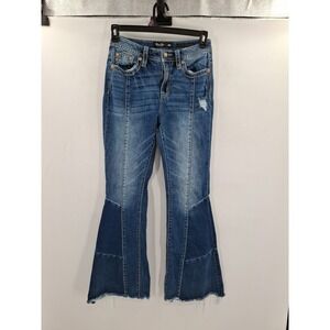 Miss Me‎ Womens Heaven High Rise Flare Jeans Size 28